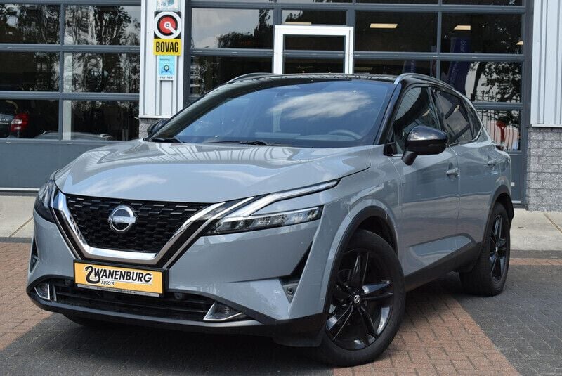 Grijs, metallic lak Gebruikt 2022 Nissan Qashqai Tekna SUV | € 28.950 (Goede deal) - Afbeelding 1/1