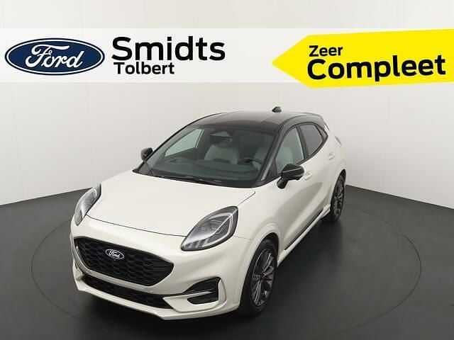 Wit Nieuw 2024 Ford Puma Gen-E SUV | € 42.690 - Afbeelding 1/4