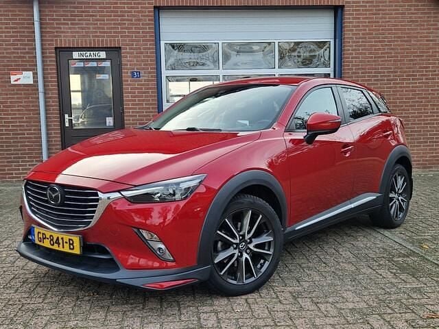 Rood Gebruikt 2015 Mazda CX-3 SUV | € 12.950 (Eerlijke prijs) - Afbeelding 1/4