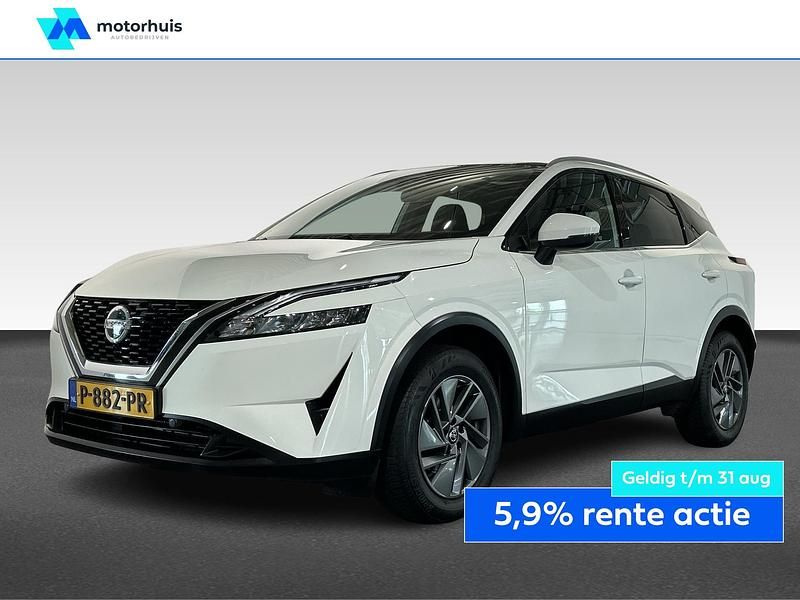 Wit Gebruikt 2022 Nissan Qashqai Acenta SUV | € 23.485 (Eerlijke prijs) - Afbeelding 1/4