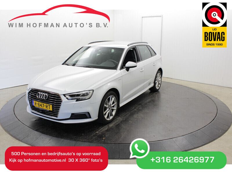 Wit Gebruikt 2018 Audi A3 Sportback e-tron Sport Sedan | € 21.340 (Eerlijke prijs) - Afbeelding 1/4