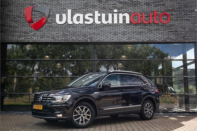 Zwart Gebruikt 2018 VW Tiguan Allspace Comfortline SUV | € 25.950 (Goede deal) - Afbeelding 1/4