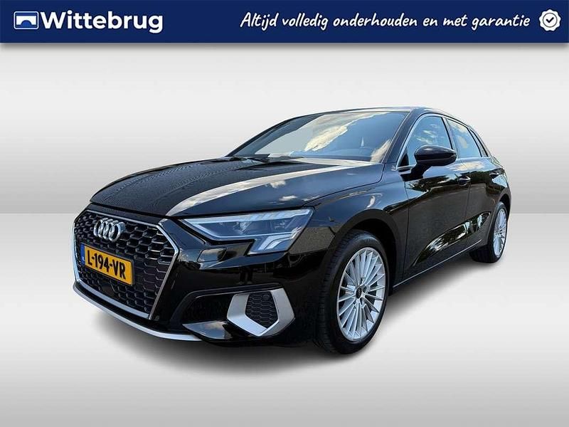 Zwart Gebruikt 2021 Audi A3 Sportback e-tron Advanced Sedan | € 24.750 (Eerlijke prijs) - Afbeelding 1/2