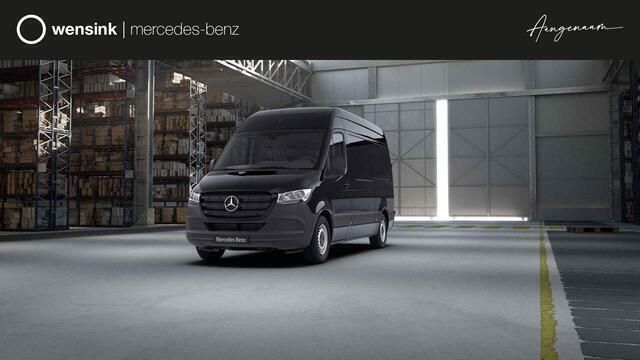 Zwart Gebruikt 2022 Mercedes Sprinter Van | € 35.950 (Eerlijke prijs) - Afbeelding 1/4
