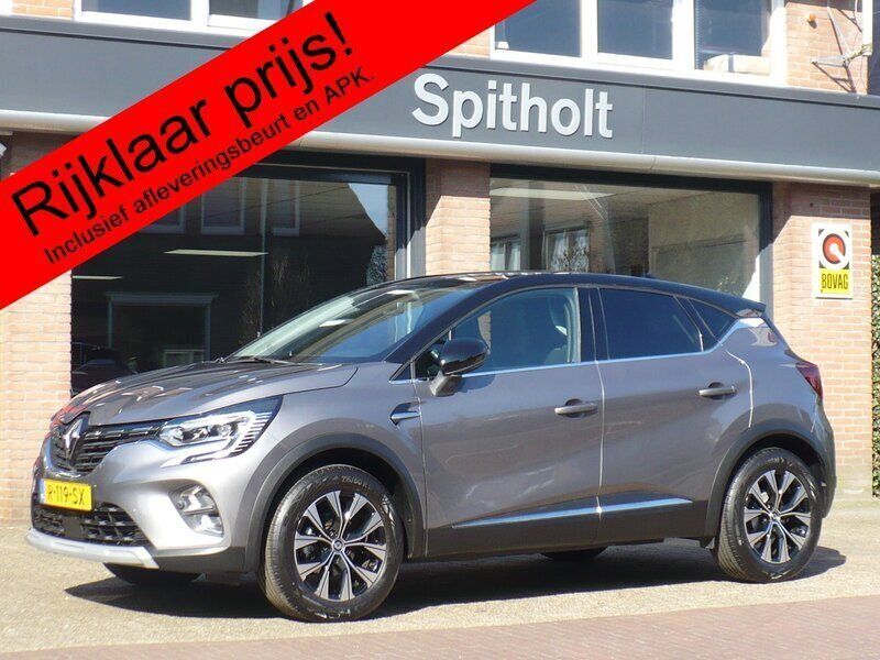 Grijs Gebruikt 2022 Renault Captur Techno SUV | € 21.975 (Eerlijke prijs) - Afbeelding 1/4