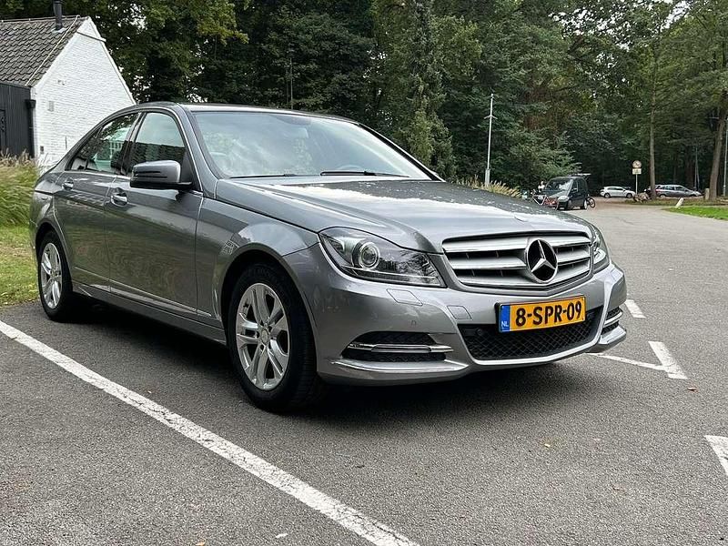 Zilver Gebruikt 2013 Mercedes C180 Avantgarde Sedan | € 15.950 (Eerlijke prijs) - Afbeelding 1/4