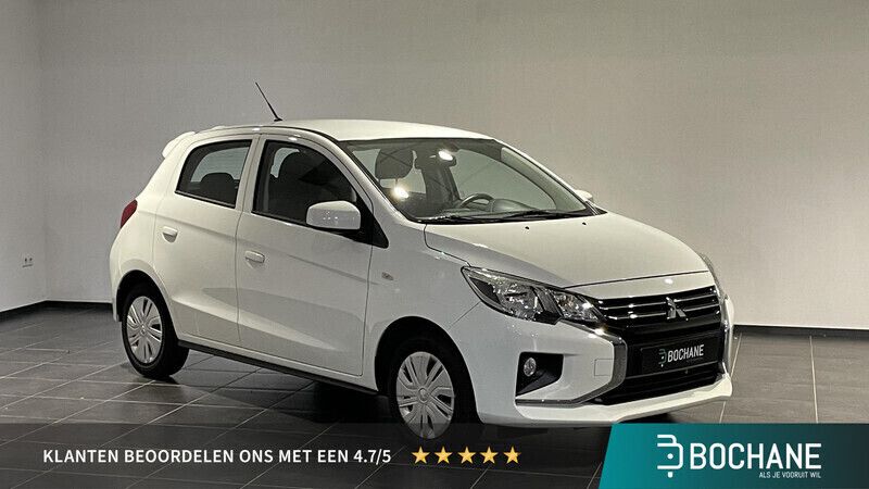 Wit Gebruikt 2021 Mitsubishi Space Star Hatchback | € 10.695 (Goede deal) - Afbeelding 1/4