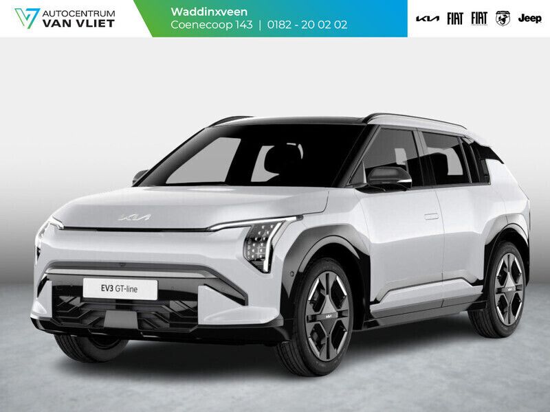 Wit Gebruikt 2024 Kia EV3 GT-Line SUV | € 44.990 (Eerlijke prijs) - Afbeelding 1/4