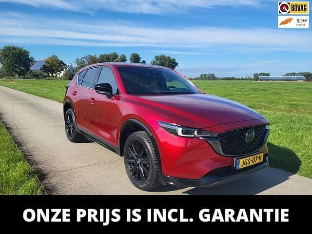 Rood Gebruikt 2023 Mazda CX-5 Luxury SUV | € 34.500 (Eerlijke prijs) - Afbeelding 1/4