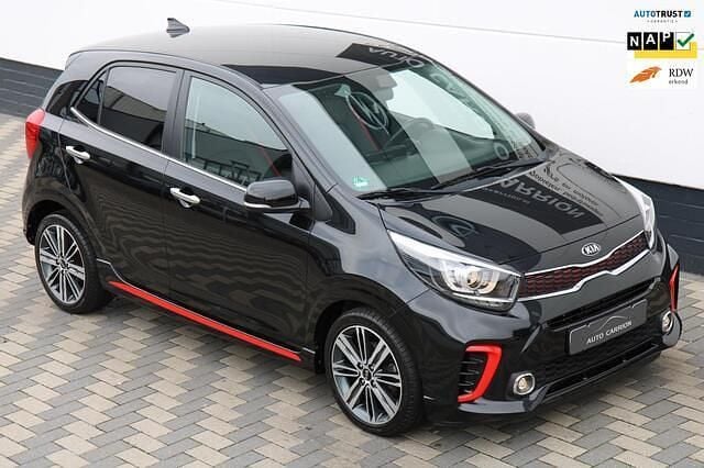 Zwart Gebruikt 2020 Kia Picanto GT-Line Hatchback | € 12.945 (Super prijs) - Afbeelding 1/4