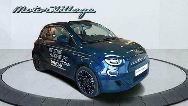Blauw Gebruikt 2020 Fiat 500C La Prima Cabriolet | € 32.500 - Afbeelding 1/4