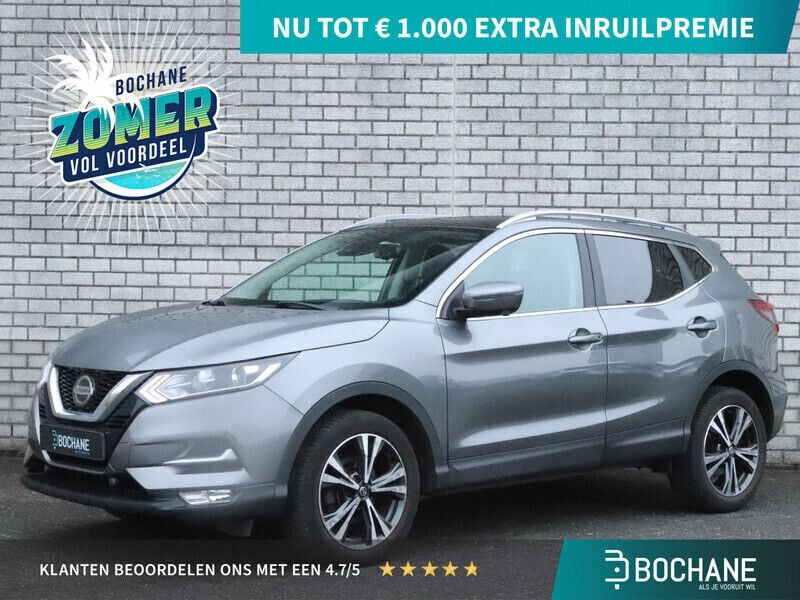Grijs Gebruikt 2019 Nissan Qashqai N-Connecta SUV | € 19.440 (Goede deal) - Afbeelding 1/4