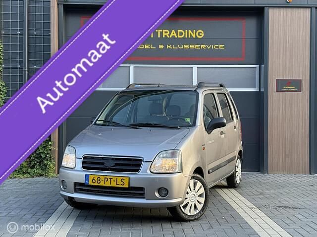 Grijs Gebruikt 2004 Suzuki Wagon R Hatchback | € 4.250 (Iets duurder) - Afbeelding 1/4