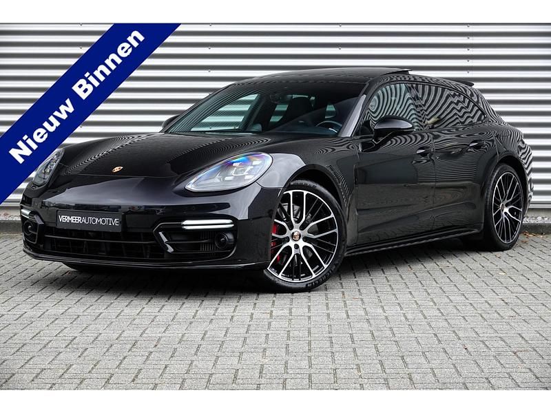 Zwart Gebruikt 2021 Porsche Panamera Stationwagen | € 74.900 (Super prijs) - Afbeelding 1/4