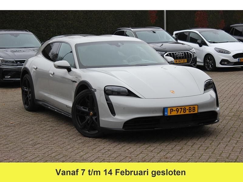 Grijs Occasion 2022 Porsche Taycan Cross Turismo SUV | € 59.950 (Super prijs) - Afbeelding 1/4