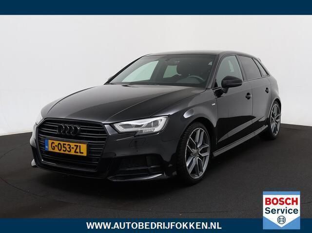 Zwart Gebruikt 2020 Audi A3 Sportback S-Line Hatchback | € 23.950 (Goede deal) - Afbeelding 1/4