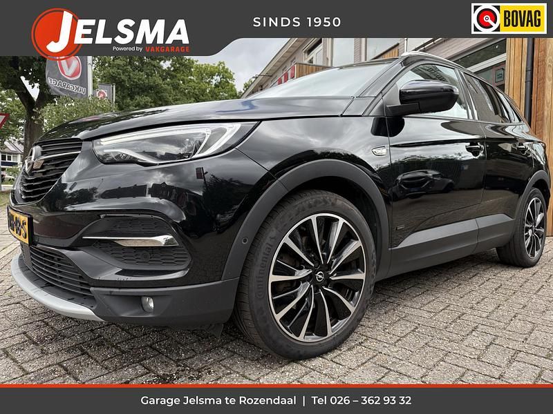 Zwart Gebruikt 2021 Opel Grandland X Ultimate SUV | € 21.500 (Eerlijke prijs) - Afbeelding 1/4
