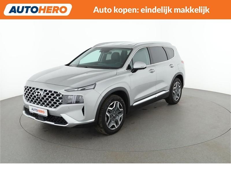Grijs (metallic) Occasion 2022 Hyundai Santa Fe Comfort SUV | € 34.850 (Super prijs) - Afbeelding 1/4