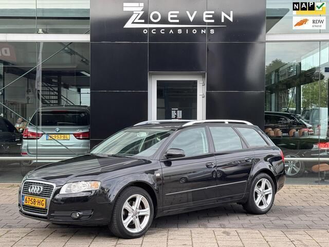Zwart, metallic lak Gebruikt 2005 Audi A4 Business Stationwagen | € 1.995 (Eerlijke prijs) - Afbeelding 1/4