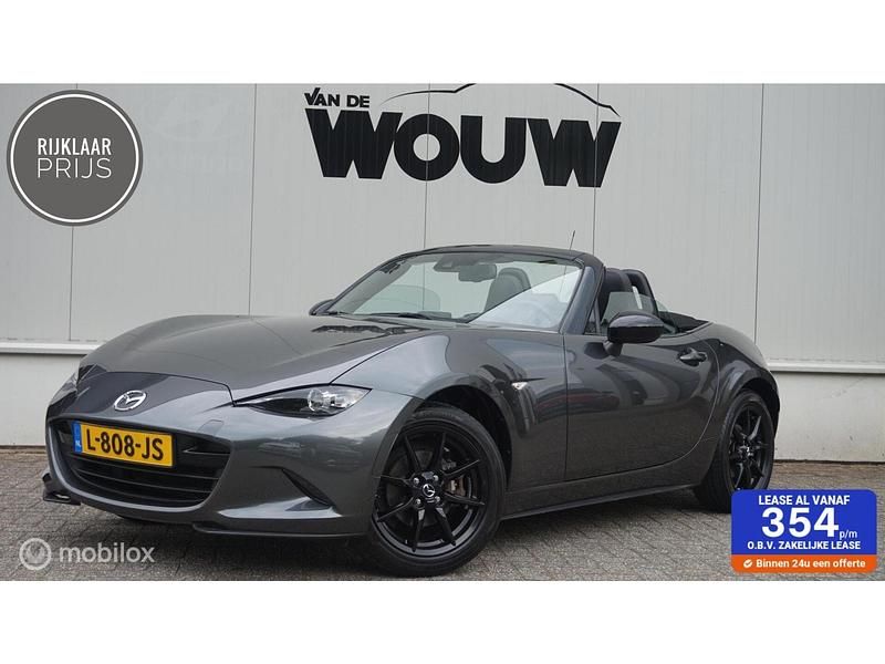 Grijs Gebruikt 2019 Mazda MX5 Cabriolet | € 21.895 (Eerlijke prijs) - Afbeelding 1/3