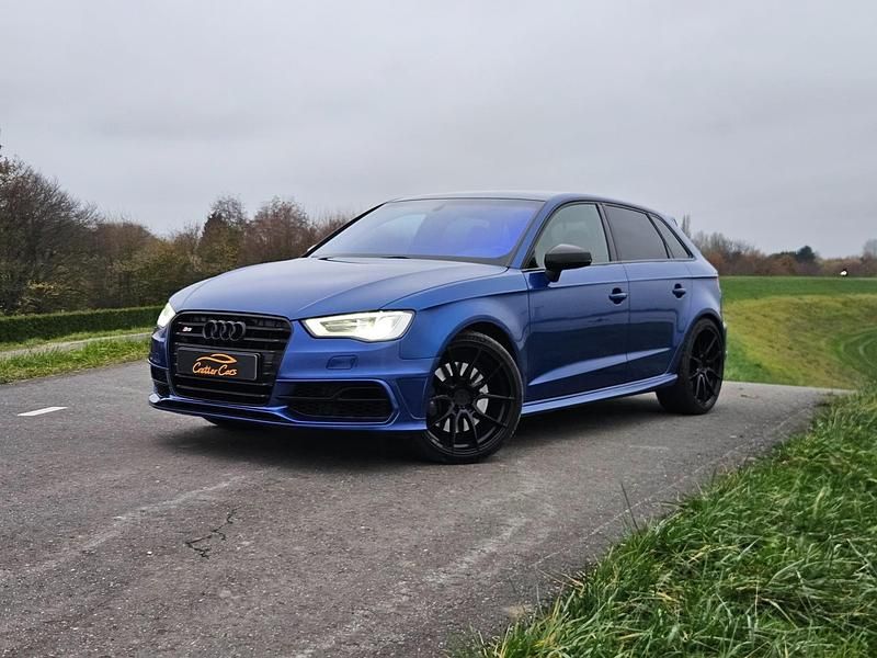 Blauw Gebruikt 2015 Audi S3 Sportback Proline Hatchback | € 23.450 (Eerlijke prijs) - Afbeelding 1/4