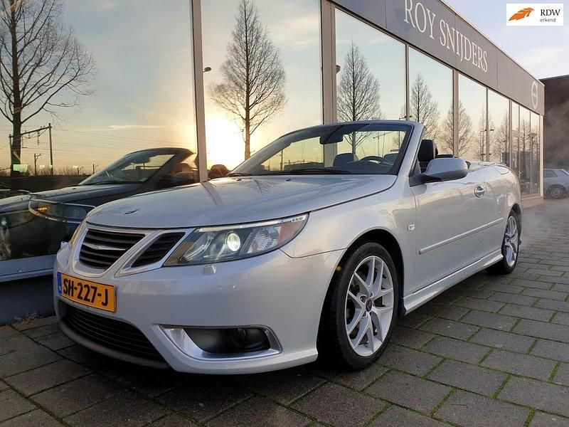Grijs Gebruikt 2010 Saab 9-3 Cabriolet Vector Cabriolet | € 23.950 - Afbeelding 1/4