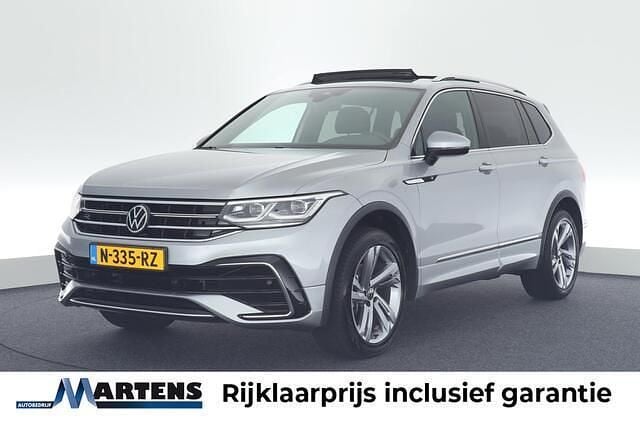 Grijs Gebruikt 2021 VW Tiguan Allspace Business+ SUV | € 38.949 - Afbeelding 1/4