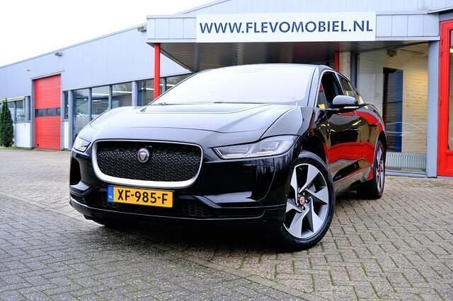 Zwart Gebruikt 2018 Jaguar I-Pace SE SUV | € 20.750 (Eerlijke prijs) - Afbeelding 1/4