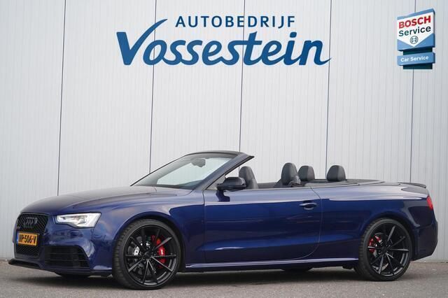 Blauw, metallic lak Gebruikt 2013 Audi RS5 S-Line Cabriolet | € 39.750 - Afbeelding 1/4
