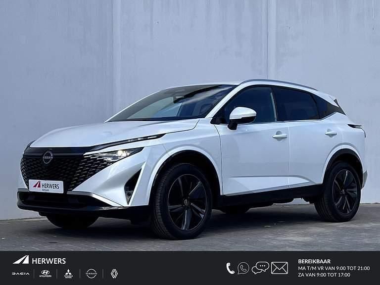 Pearl white Gebruikt 2025 Nissan Qashqai SUV | € 38.935 (Eerlijke prijs) - Afbeelding 1/4