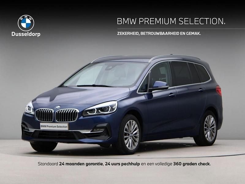 Phytonicblau metallic (blauw metallic) Gebruikt 2022 BMW 216 Gran Tourer Comfort Edition MPV | € 22.950 (Eerlijke prijs) - Afbeelding 1/4