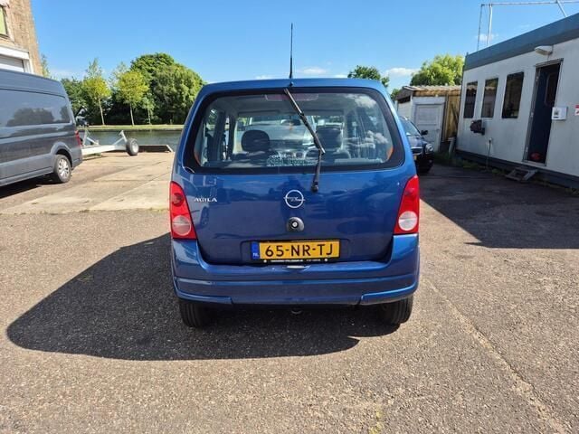 Occasion Opel Agila Essentia 60 PK (44 kW) 2004 Blauw Hatchback