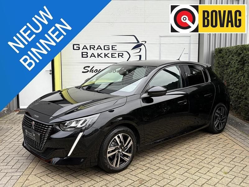 Zwart Gebruikt 2020 Peugeot 208 Allure Hatchback | € 14.500 (Super prijs) - Afbeelding 1/4