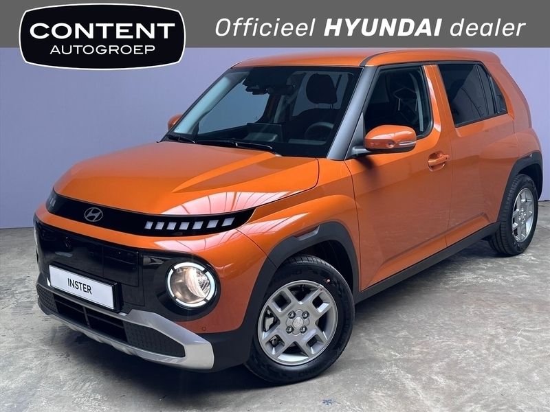 Oranje parelmoer Nieuw 2025 Hyundai Inster Hatchback | € 26.790 (Eerlijke prijs) - Afbeelding 1/4