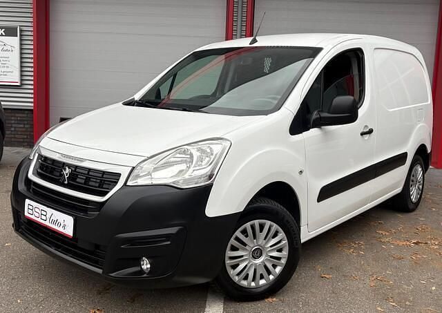 Wit Gebruikt 2018 Peugeot Partner MPV | € 9.995 (Goede deal) - Afbeelding 1/4