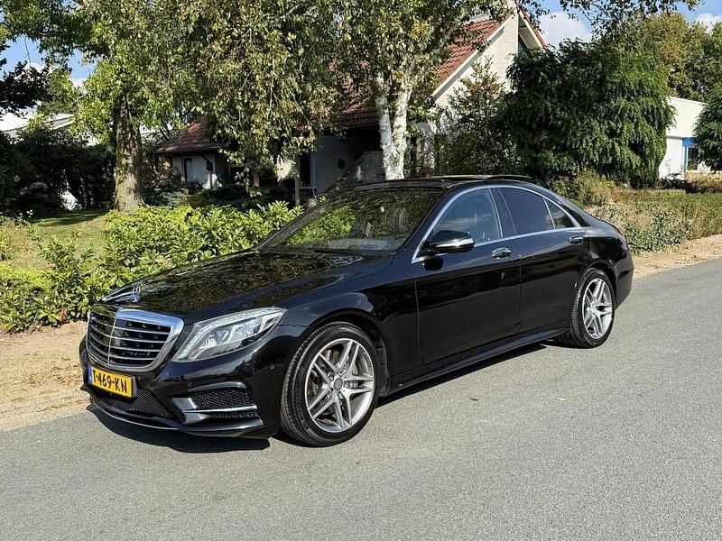 Zwart Gebruikt 2015 Mercedes S400 AMG Sedan | € 33.995 - Afbeelding 1/4