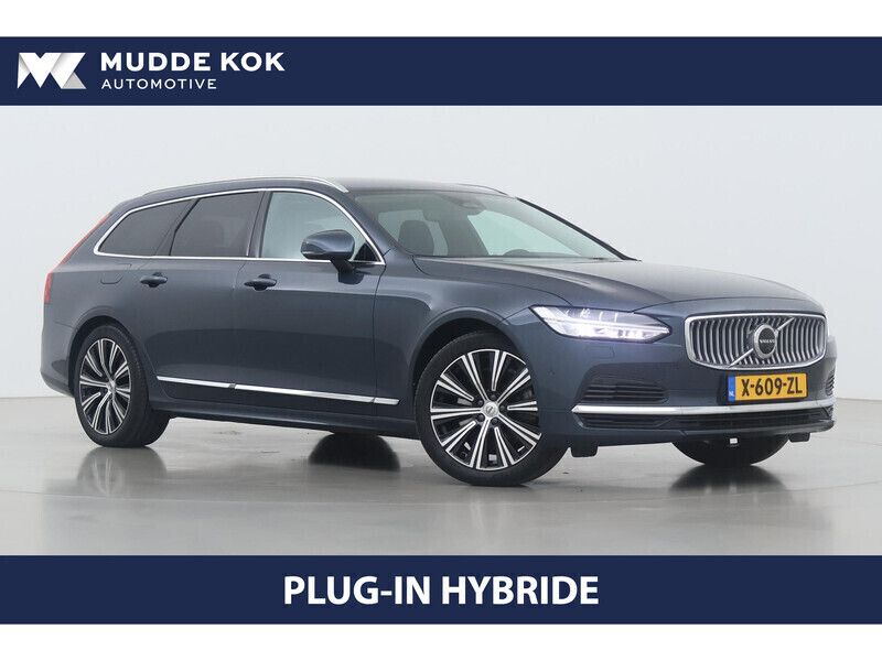 Blauw Gebruikt 2022 Volvo V90 Inscription Stationwagen | € 39.900 (Super prijs) - Afbeelding 1/4
