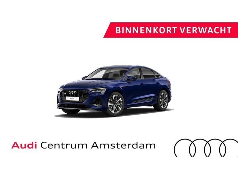 Blauw Gebruikt 2020 Audi e-tron Sportback Design SUV | € 34.849 (Eerlijke prijs) - Afbeelding 1/3