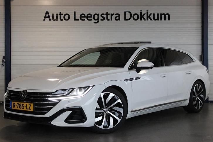 Wit Occasion 2021 VW Arteon Business+ Stationwagen | € 23.750 (Eerlijke prijs) - Afbeelding 1/4