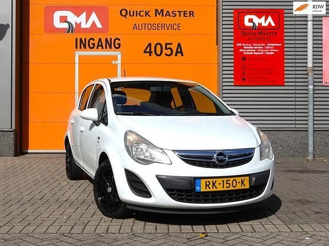 Wit Gebruikt 2013 Opel Corsa Design Edition Hatchback | € 6.450 (Eerlijke prijs) - Afbeelding 1/4