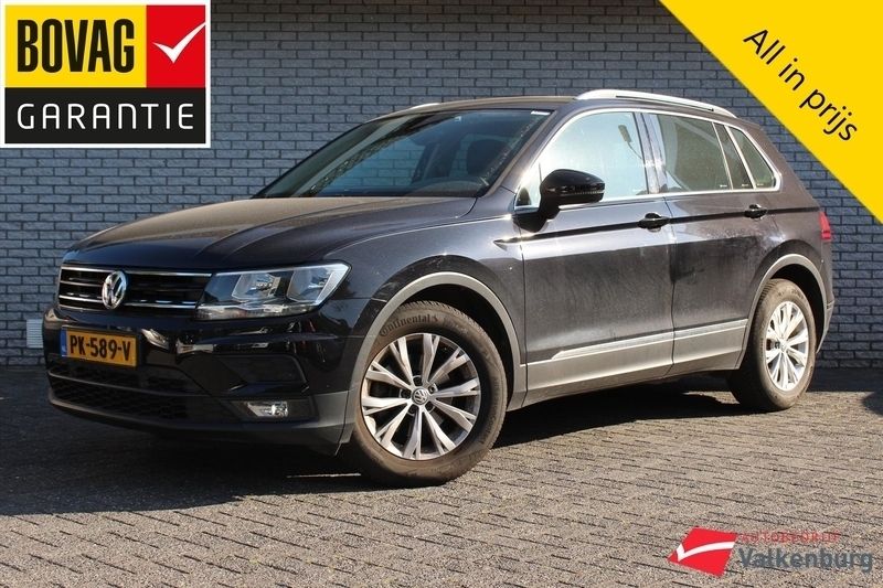 Zwart Gebruikt 2017 VW Tiguan Comfortline SUV | € 20.950 (Eerlijke prijs) - Afbeelding 1/3