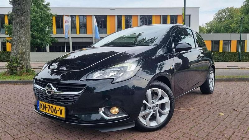 Zwart, metallic lak Gebruikt 2016 Opel Corsa Color Edition Hatchback | € 6.940 (Goede deal) - Afbeelding 1/4