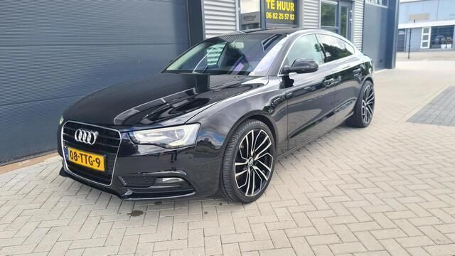 Zwart Gebruikt 2012 Audi A5 Sportback Hatchback | € 9.500 - Afbeelding 1/4