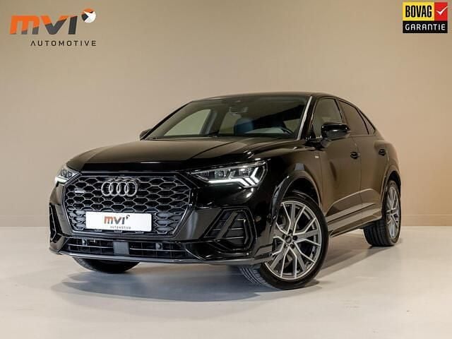 Zwart Gebruikt 2019 Audi Q3 Sportback S-Line SUV | € 40.000 (Eerlijke prijs) - Afbeelding 1/4