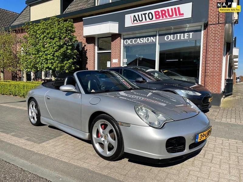 Grijs Gebruikt 2000 Porsche 911 Carrera 4 Cabriolet Cabriolet | € 28.950 - Afbeelding 1/4