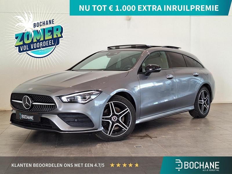 Grijs Gebruikt 2022 Mercedes CLA250e Shooting Brake Premium Plus Stationwagen | € 33.400 (Goede deal) - Afbeelding 1/4