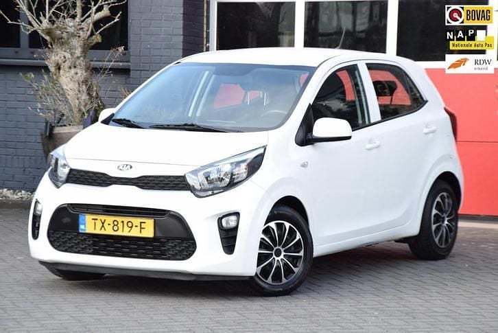 Zwart Gebruikt 2018 Kia Picanto Hatchback | € 6.950 (Goede deal) - Afbeelding 1/4
