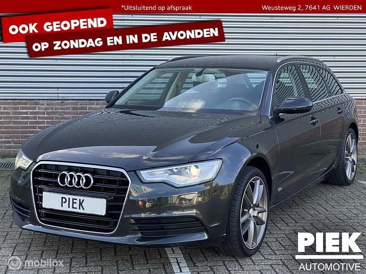 Grijs Occasion 2013 Audi A6 Proline Stationwagen | € 9.999 (Super prijs) - Afbeelding 1/3