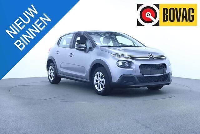 Grijs Gebruikt 2020 Citroën C3 Feel Hatchback | € 9.450 (Super prijs) - Afbeelding 1/4