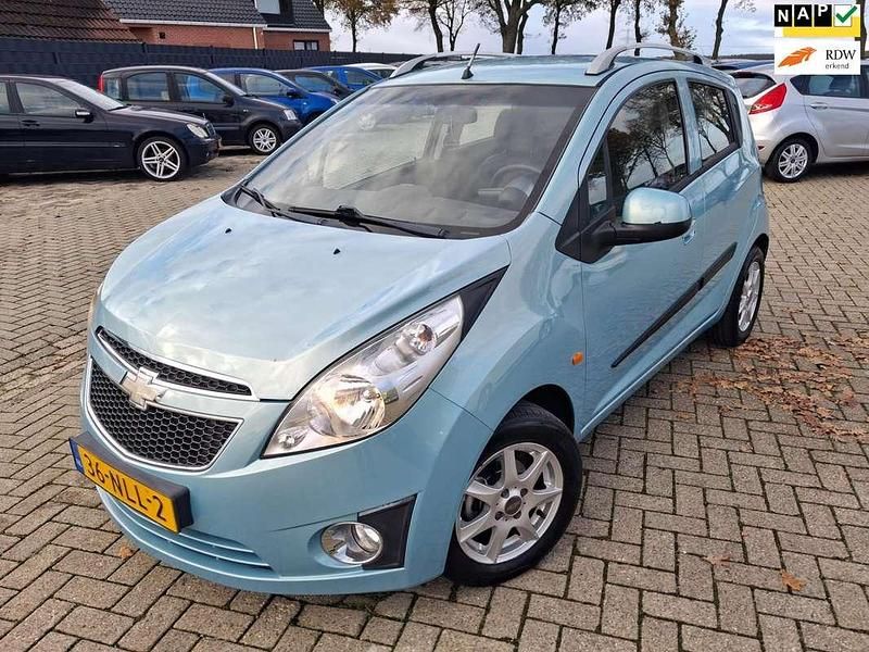 Blauw Gebruikt 2010 Chevrolet Spark LS Hatchback | € 2.350 (Eerlijke prijs) - Afbeelding 1/4